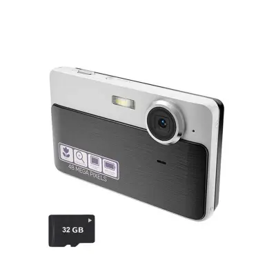 Digitalni fotoaparat 48 MP z 16x povečavo in makrom Black
