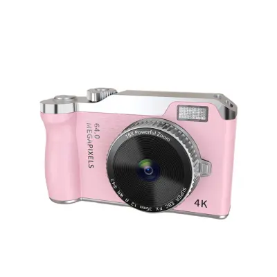 Digitalni fotoaparat s CCD, 16x zoom in 4-inch HD zaslon Pink