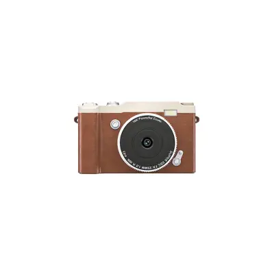 Kompaktna 4K kamera s 2.4 inch zaslonom in 16x digitalnim zoomom Brown