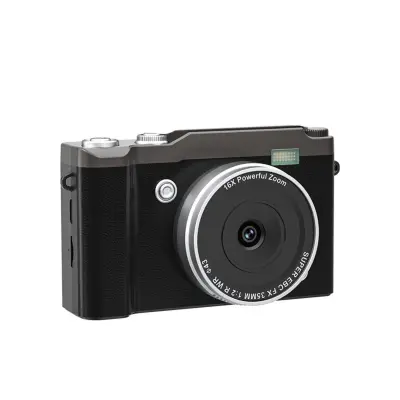Kompaktna 4K kamera s 2.4 inch zaslonom in 16x digitalnim zoomom Black