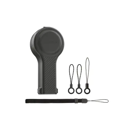 Ovitek za DJI Pocket 4P: trda zaščita s silikonskim odbijačem Black