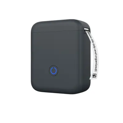 Kompaktni termalni tiskalnik nalepk Bluetooth USB Type-C 203 dpi Black