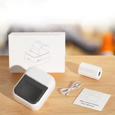 Mini termični tiskalnik nalepk in tatujev Bluetooth USB