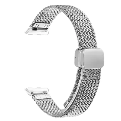 Zamenjava/združljivi deli – Huawei Milanese jekleni pašček za Band 11/11 Pro, magnetna sponka Silver