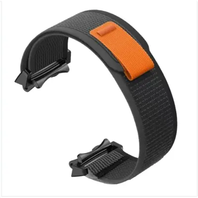 Nastavljiva, zračna najlonska zapestnica za Amazfit T-Rex 2, odporna na znoj Black