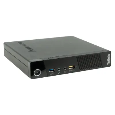Obnovljeno - kot novo - Lenovo M83 Tiny - namizni / pisarniški računalnik - Hitri PC z Intel Core i7 - 16GB DDR4 RAM - 1TB SSD Trdi disk - WLAN - Wi