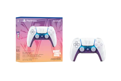 PS5 Dualsense Wireless Controller Grand Theft Auto VI White Limited Edition
