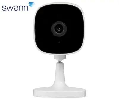 SWANN SE2KIC 2K EVO žična IP varnostna kamera, 2K, WIFI, 90° snemanje, APP, IR Night Vision, mikrofon, zvočnik, sirena, Plug&Play namestitev, bela