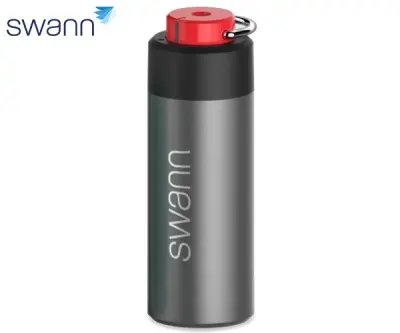 SWANN ActiveResponse osebni varnostni alarm, Gen 2, 120dB sirena / alarm, GPS sledenje, APP, pametna obvestila, Bluetooth, obesek za ključe, siv
