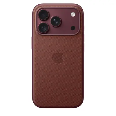 Ovitek APPLE iPhone 18 Pro TechWoven, z MagSafe, Burgundy