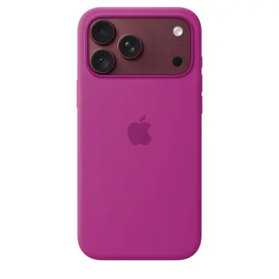 Ovitek APPLE iPhone 18 Pro Max Silicone, z MagSafe, Magenta