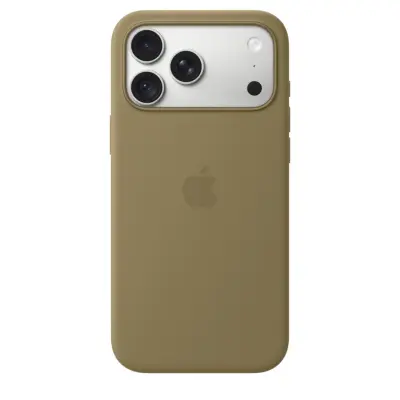Ovitek APPLE iPhone 18 Pro Max Silicone, z MagSafe, Olive