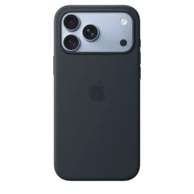 Ovitek APPLE iPhone 18 Pro Max Silicone, z MagSafe, Navy Blue