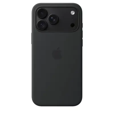 Ovitek APPLE iPhone 18 Pro Max Silicone, z MagSafe, Black