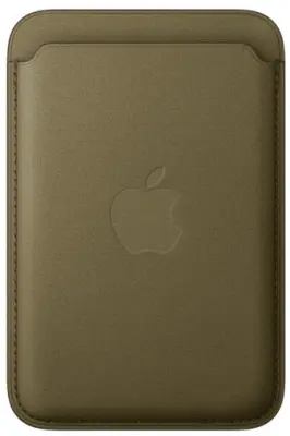 Denarnica APPLE iPhone FineWoven z MagSafe, Dark Olive