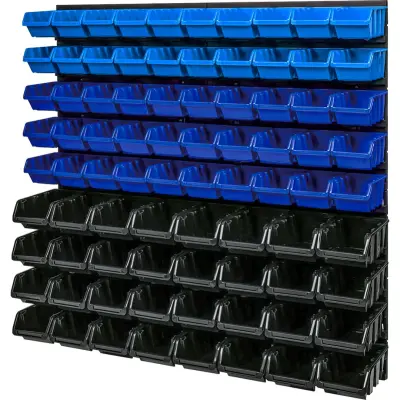 Modularni 94 delni stenski organizator orodja PVC 780x780mm