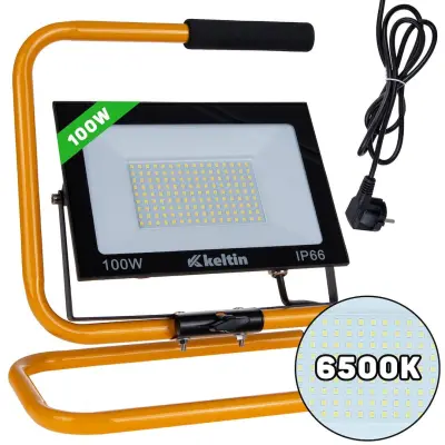 100W SMD LED gradbeni reflektor 6500K