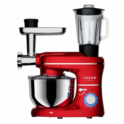 Kuhinjski robot Cezar Chef - rdeča