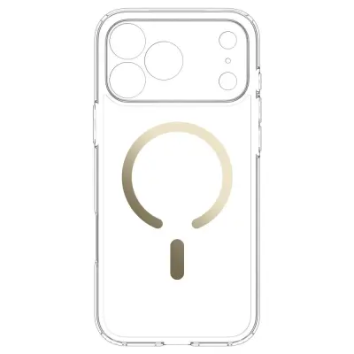 SPIGEN HYBRID MAG IPHONE 18 PRO/17 PRO CLEAR/GOLD