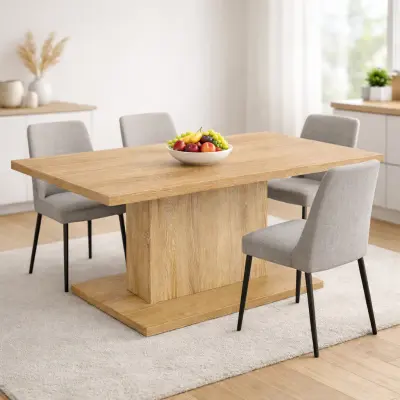 Jedilna miza Atina 1 - 138 – Sonoma - Table top 32mm
