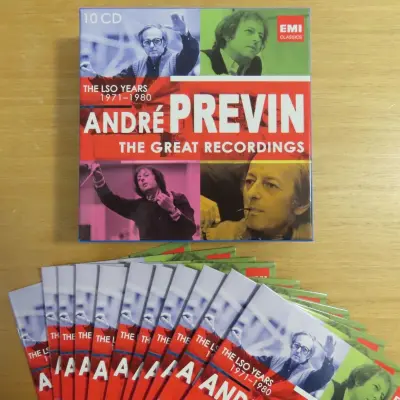 ANDRÉ PREVIN - THE GREAT RECORDINGS (THE LSO YEARS) (BOX SET)