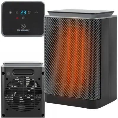 1500W električni keramični ventilatorski grelnik LCD LUMNI PTC