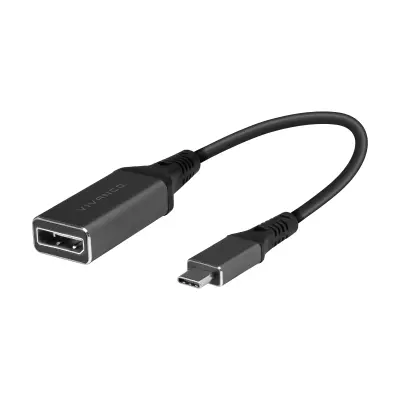 Adapter VIVANCO USB-C TO DISPLAYPORT M-F ČRN