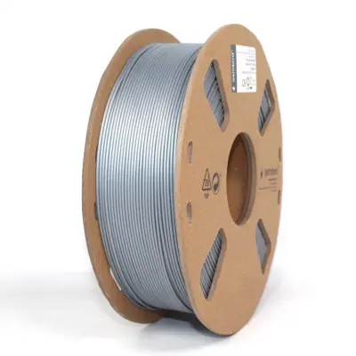 3D filament  3DP-PLA+1.75-02-S PLA+ 1.75mm 1kg srebrna