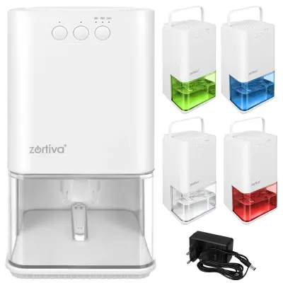 LED RGB 36W razvlaževalec in absorber vlage 1400ml Serivo bel