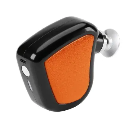 Mini masažna pištola z brezkrtačnim motorjem in 4 stopnjami Orange