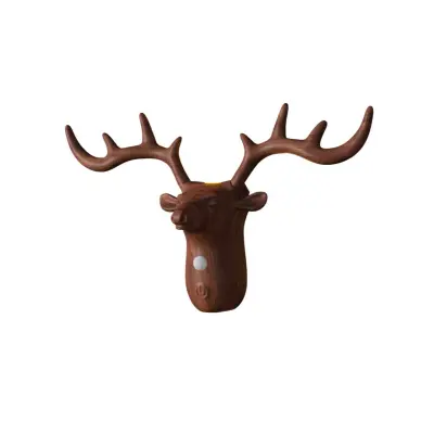 Antler polnilna stenska svetilka s PIR senzorjem, 1200mAh, 3 barve Wood color