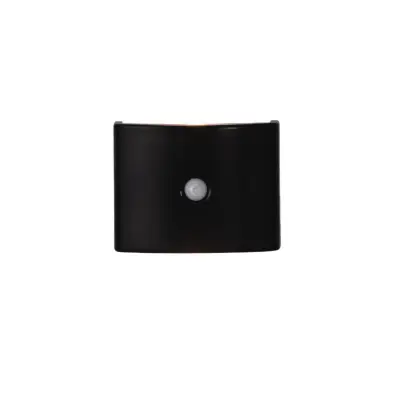 Pravokotna polnilna stenska luč z gibanjem, 1200mAh, trojni ton Black