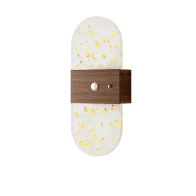 Polnilna LED stenska luč z gibalnim senzorjem in magnetno montažo Wood color