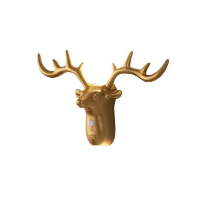 Antler polnilna stenska svetilka s PIR senzorjem, 1200mAh, 3 barve Gold