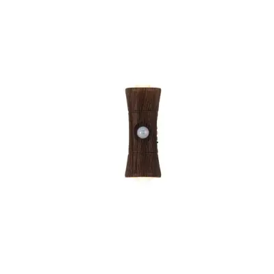 Navpična peščena ura zidna svetilka s senzorjem gibanja, 500mAh Wood color