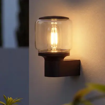 NETTLIFE stenska svetilka:11 cm, 40-vatna stenska svetilka