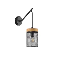 NETTLIFE stenska svetilka:22 cm, 40-vatna stenska svetilka