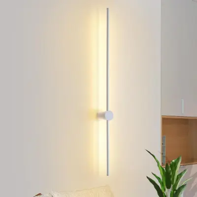NETTLIFE LED stenska svetilka, moderna notranja stenska svetilka, 100 cm, toplo bela 3000 K, nastavljiva