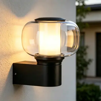 NETTLIFE stenska svetilka:16 cm,40-vatna stenska svetilka