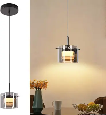 NETTLIFE LED Stropna Svetilka 56W Zatemnilna, Moderna Pravokotna Svetilka za Dnevno Sobo in Hodnik