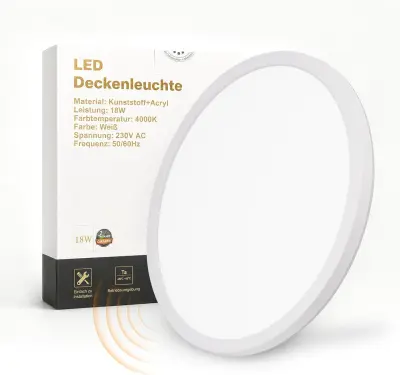 NETTLIFE LED stropna svetilka 30 cm 18 W