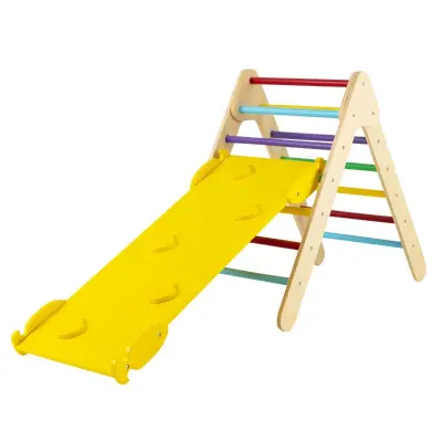 Otroška plezalna stena 3v1 Slide
