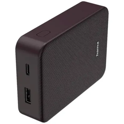 Prenosna baterija Hama Power Pack Pocket 10000 Mah vijolična