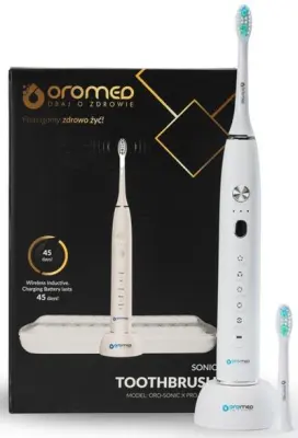 OROMED Oro-Sonic X Pro White sonična zobna ščetka