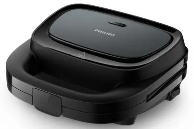 PHILIPS HD2331/90 Aparat za sendviče serije 3000, črne barve