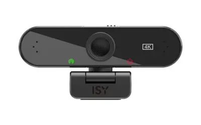 Spletna kamera ISY IW-3000 4K črne barve