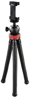 HAMA mini FlexPro 3v1 stativ 27 cm rdeč