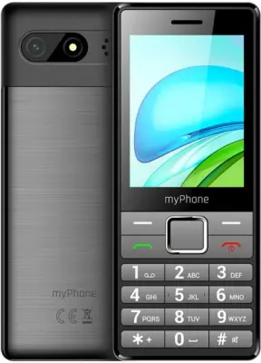 Mobilni telefon HAMMER 7340 LTE v črni in srebrni barvi