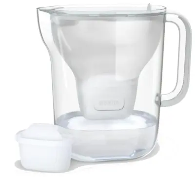 Vrč s filtrom BRITA Style Essential Cool + vložek MAXTRA PRO, prozorno bel