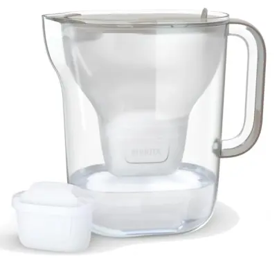 Vrč s filtrom BRITA Style Essential Cool + vložek MAXTRA PRO, prozoren pesek
